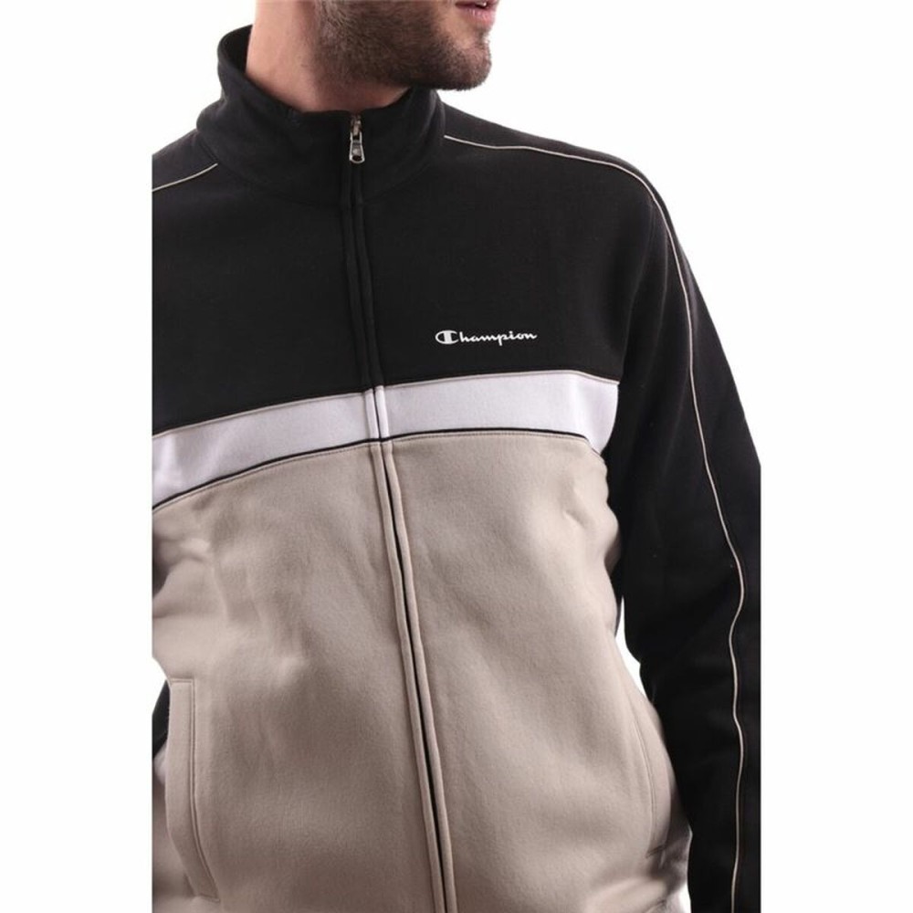 Jogginghose für Erwachsene Champion Full Zip Legacy Schwarz Herren