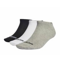 Chaussettes de Sport Adidas T LIN LOW 3P IC1300  Gris