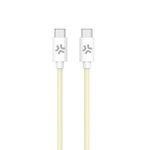 USB-C Cable Celly USBCUSBCCOTTYL Yellow 1,5 m