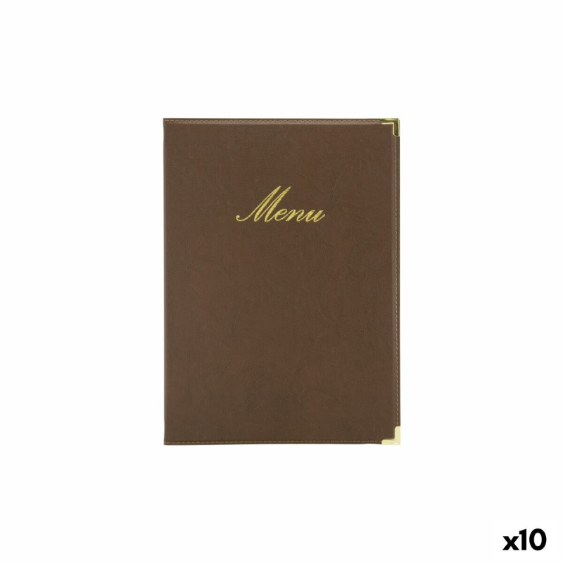 Porte-menus Securit Classic Marron 34,4 x 24,5 cm