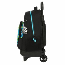 Schulrucksack mit Rädern El Niño Green Bali 33 x 22 x 45 cm