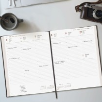 Agenda Finocam Noir 21 x 27 cm