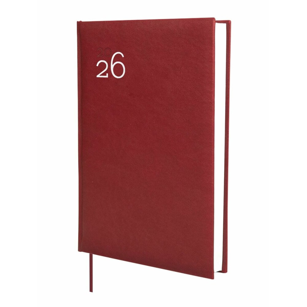 Diary Finocam Burgundy 16,5 x 24 cm