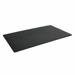 Schale Inde Africa Schwarz Melamine 50 x 30 x 0,7 cm (4 Stück)