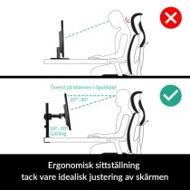 Bildschirm-Träger für den Tisch Arctic AEMNT00039A 32" 13"