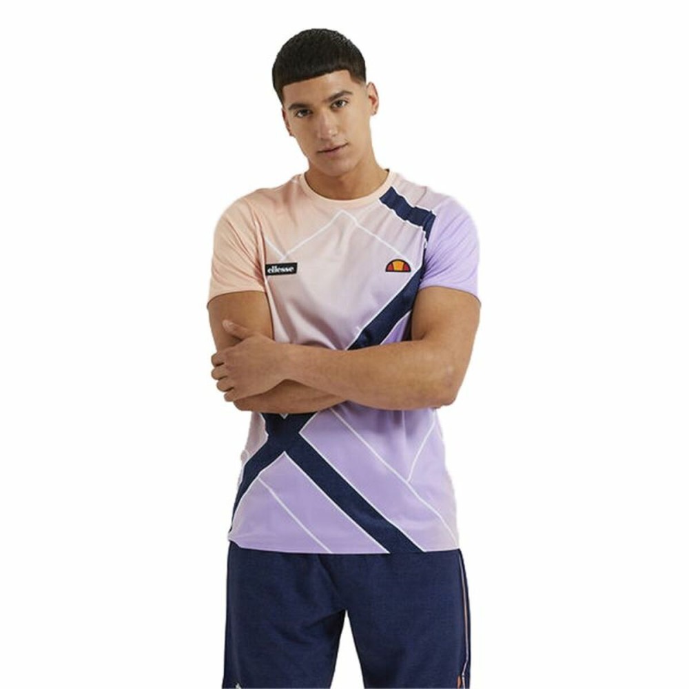 Herren Kurzarm-T-Shirt Ellesse Fulgore Violett