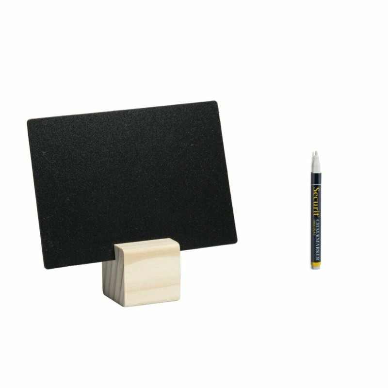 Ardoise Securit   Avec support Lot 9 x 10,5 cm 6 Unités