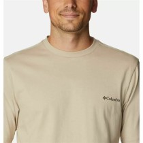 T-shirt à manches courtes homme Columbia Csc Basic Logo™ Marron Clair Montagne