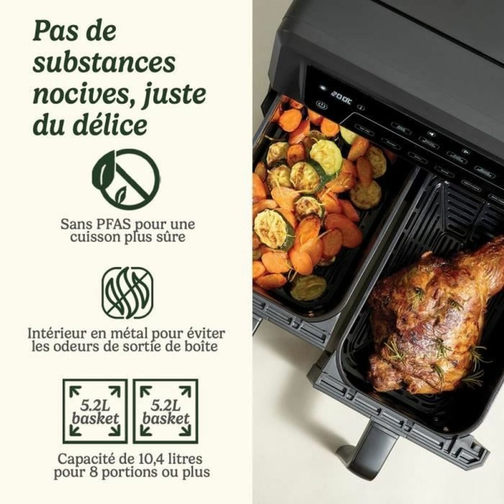 Friteuse à Air Cuisinart Noir 2400 W