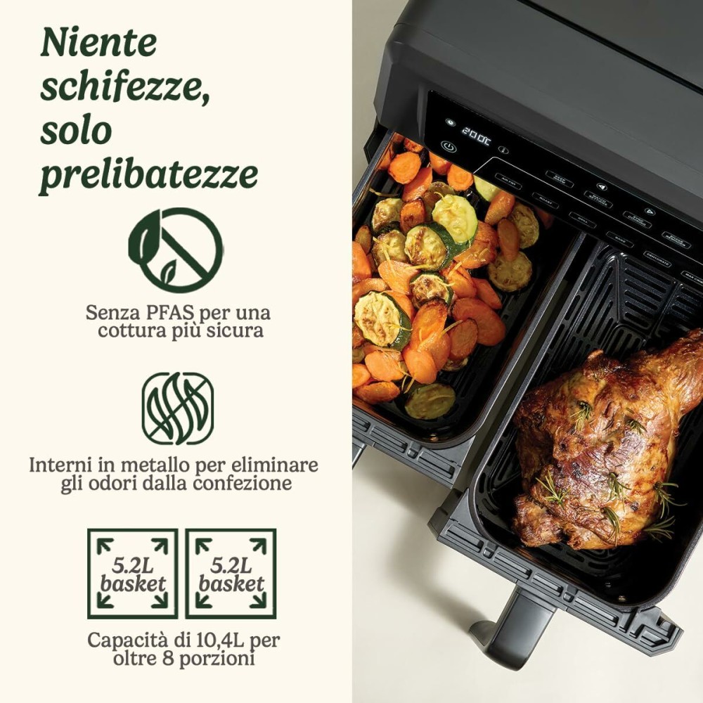 Friteuse à Air Cuisinart Noir 2400 W