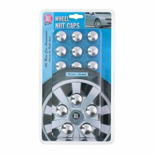 Wheel nut caps All Ride 19 mm 20 Pieces