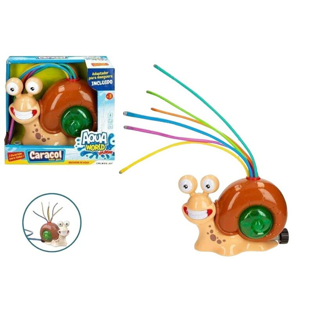 Water Sprinkler and Sprayer Toy Colorbaby AquaSplash 24 cm Snail