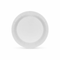 Plate set Algon Cardboard Disposable White (36 Units)