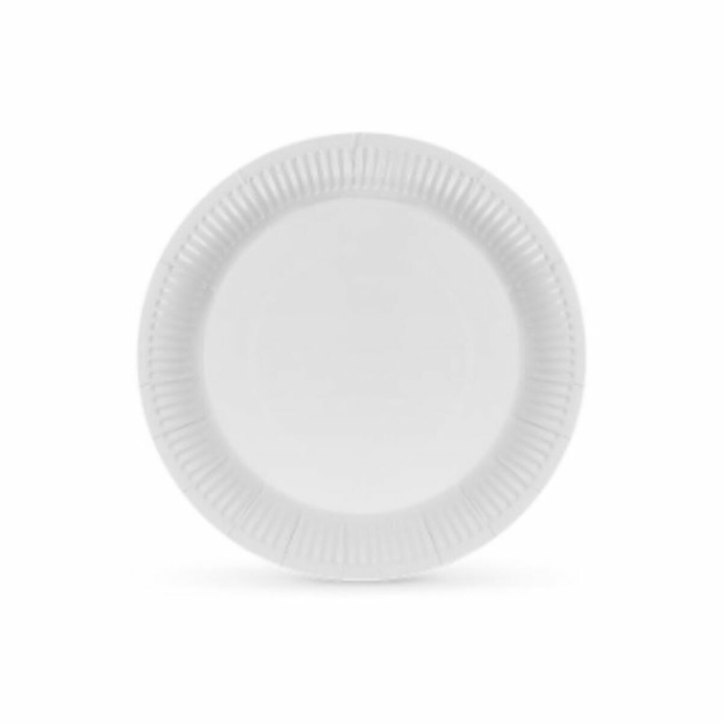 Plate set Algon Cardboard Disposable White (36 Units)