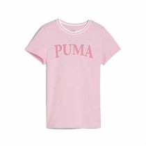 Child's Short Sleeve T-Shirt Puma Squad Pink