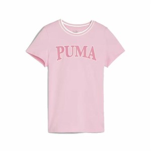 Kurzarm-T-Shirt für Kinder Puma Squad Rosa