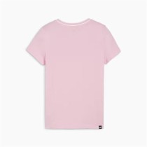 Child's Short Sleeve T-Shirt Puma Squad Pink