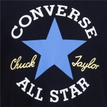 Child's Short Sleeve T-Shirt Converse Sustainable Core Sse Black