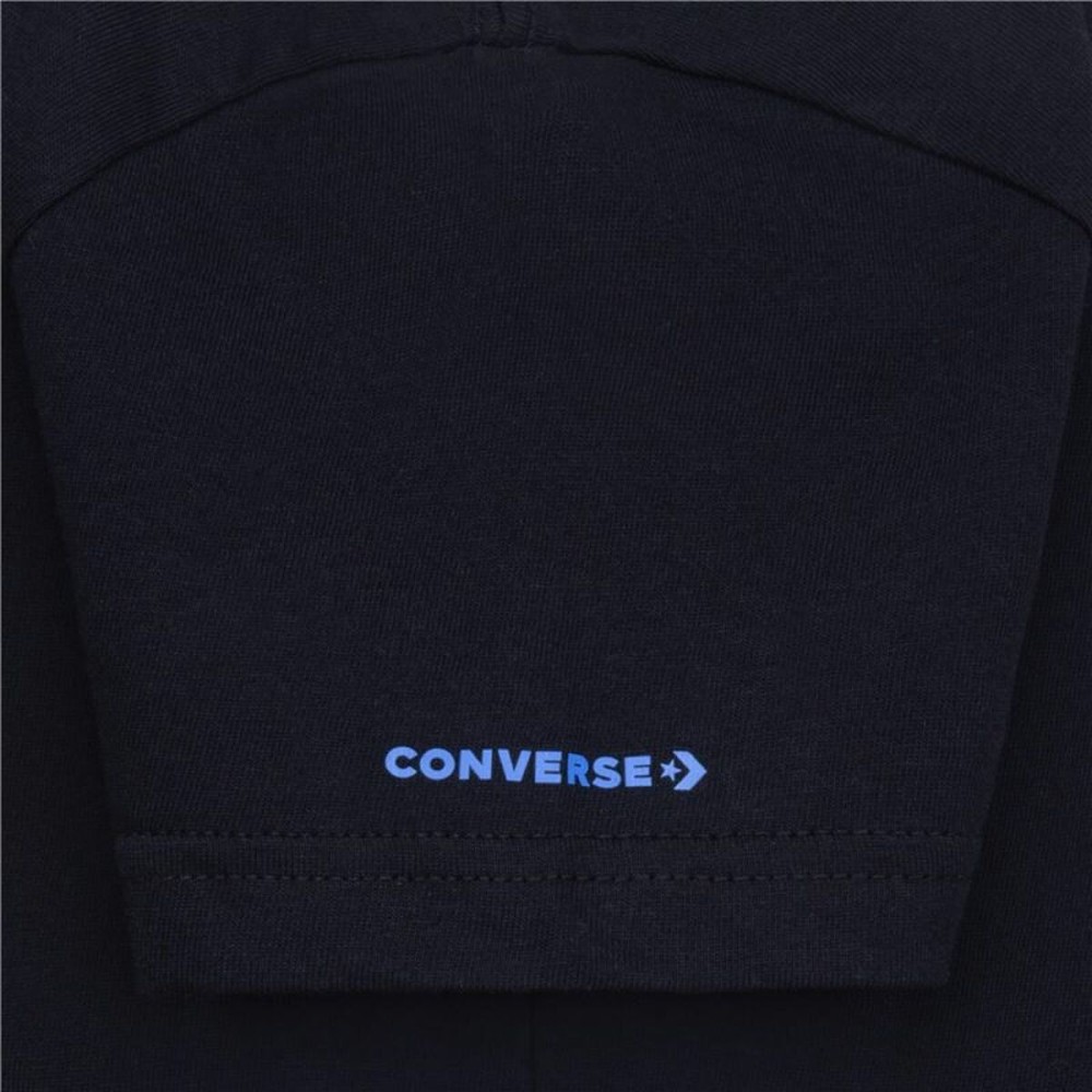 Child's Short Sleeve T-Shirt Converse Sustainable Core Sse Black