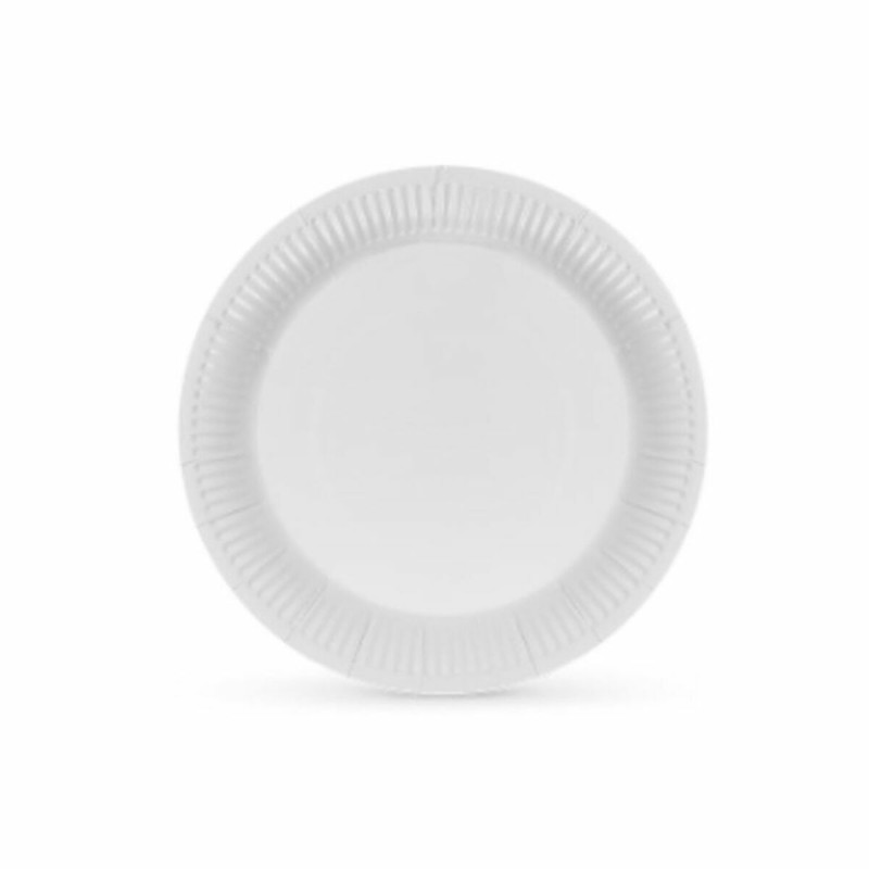 Plate set Algon Cardboard Disposable White (36 Units)