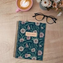 Agenda Finocam Daisy Multicouleur A5 15,5 x 21,2 cm 2024-2025