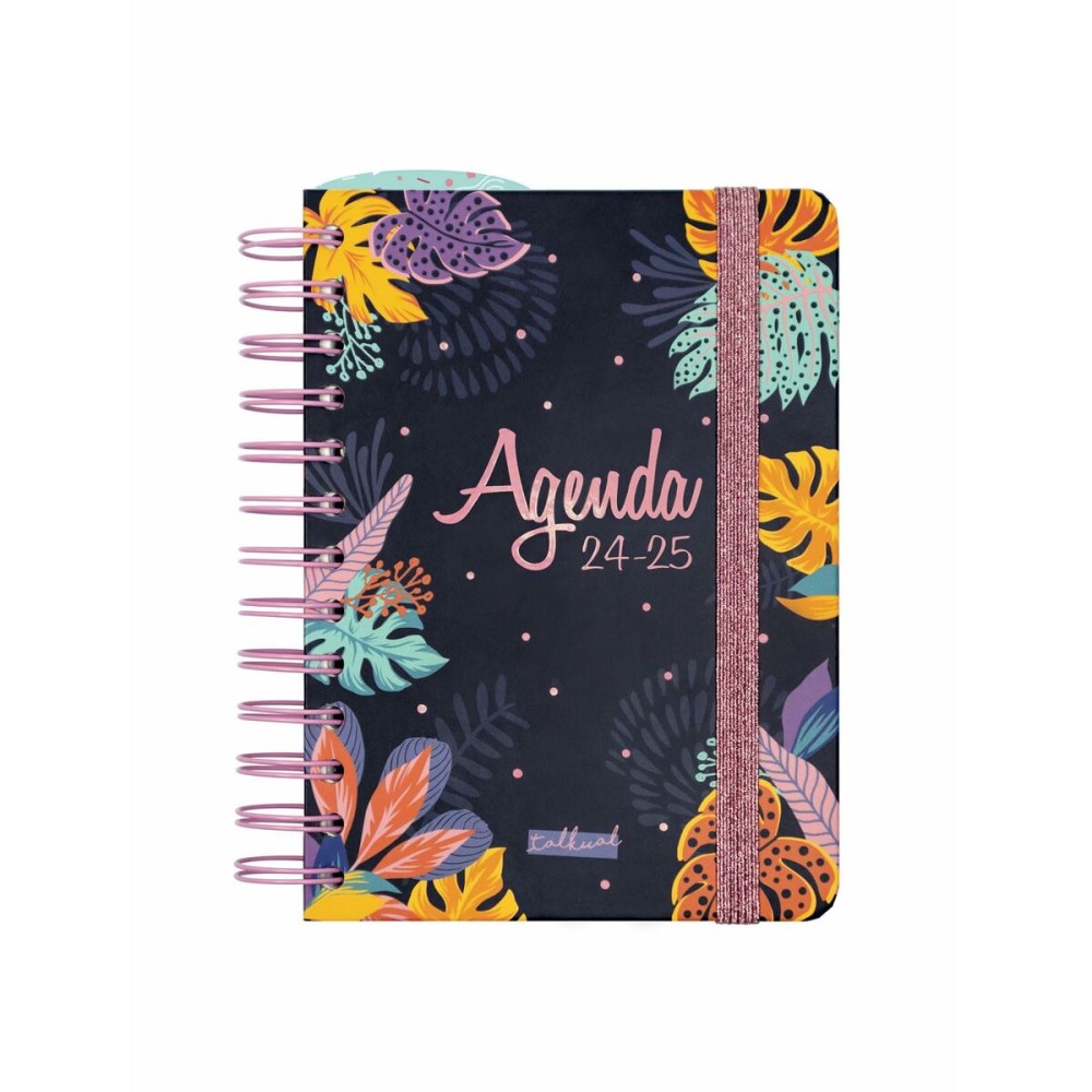 Agenda Finocam Talkual Wild Multicouleur 1/8 12 x 16,9 cm 2024-2025