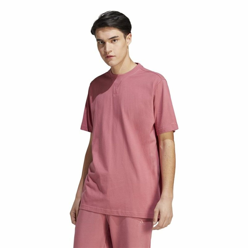 Men’s Short Sleeve T-Shirt Adidas All Szn Pink