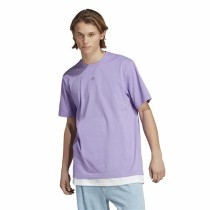 Herren Kurzarm-T-Shirt Adidas All Szn Lila