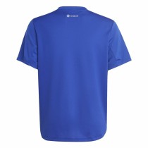 T shirt à manches courtes Enfant Adidas Aeroready Bleu