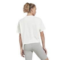 Damen Kurzarm-T-Shirt Reebok Graphic Logo Weiß