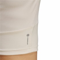 Langarm Damen T-Shirt Adidas Studio Beige