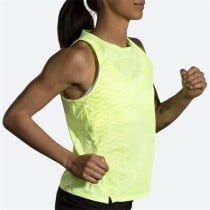 Ärmelloses Damen-T-Shirt Brooks Sprint Free 2.0 Gelb