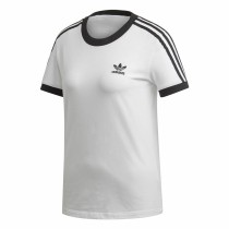 T-shirt à manches courtes femme Adidas 3 stripes Blanc