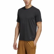 Herren Kurzarm-T-Shirt Adidas Base Schwarz