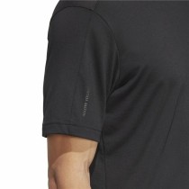 Herren Kurzarm-T-Shirt Adidas Base Schwarz