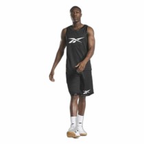 Basketball-T-Shirt Reebok Schwarz