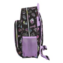 School Bag Monster High Creep Black 28 x 34 x 10 cm