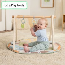 Tapis de jeu Ingenuity WonderWood 81,3 x 81,3 x 47 cm Multicouleur