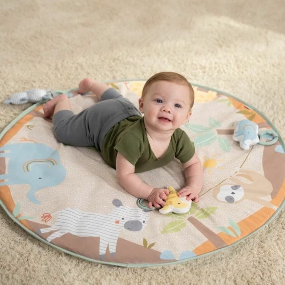 Tapis de jeu Ingenuity WonderWood 81,3 x 81,3 x 47 cm Multicouleur