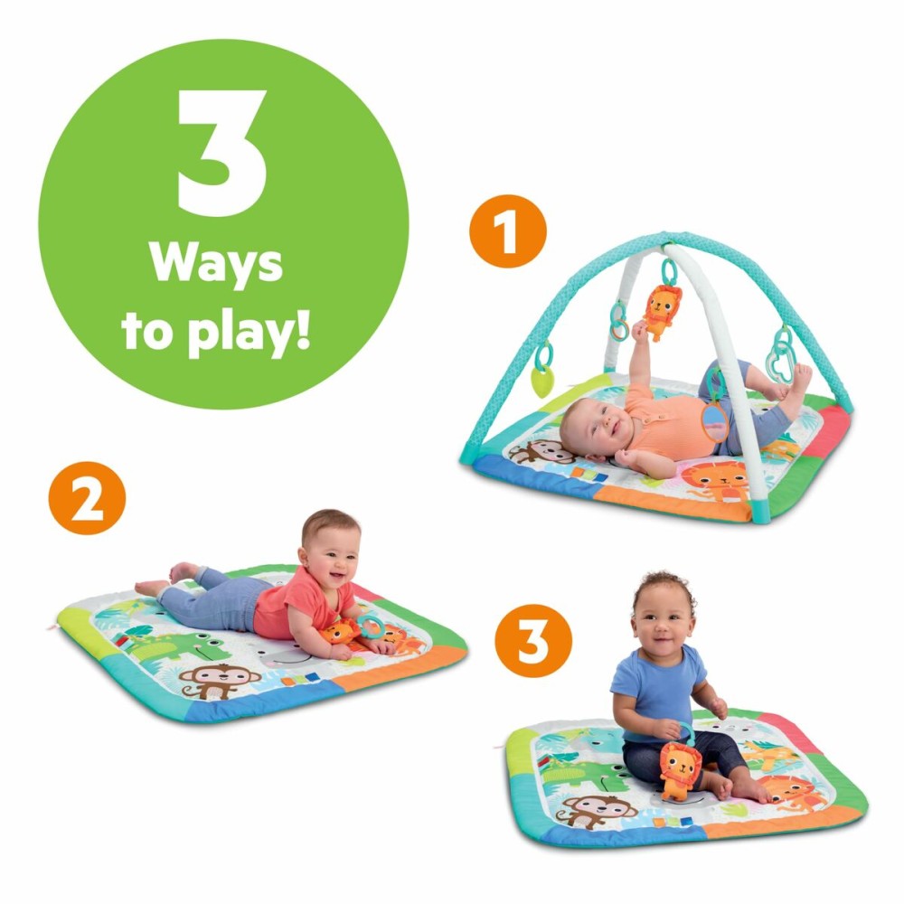 Tapis de jeu Bright Starts Jungle Multicouleur