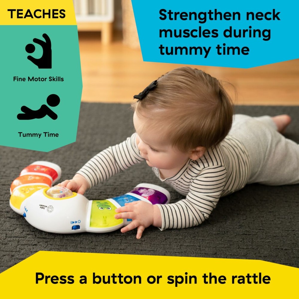 Cerceau d'activités pour bébés Baby Einstein Glow & Discover Light Bar Multicouleur