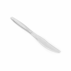 Knife Set Algon Reusable White 10 Units 19,6 cm