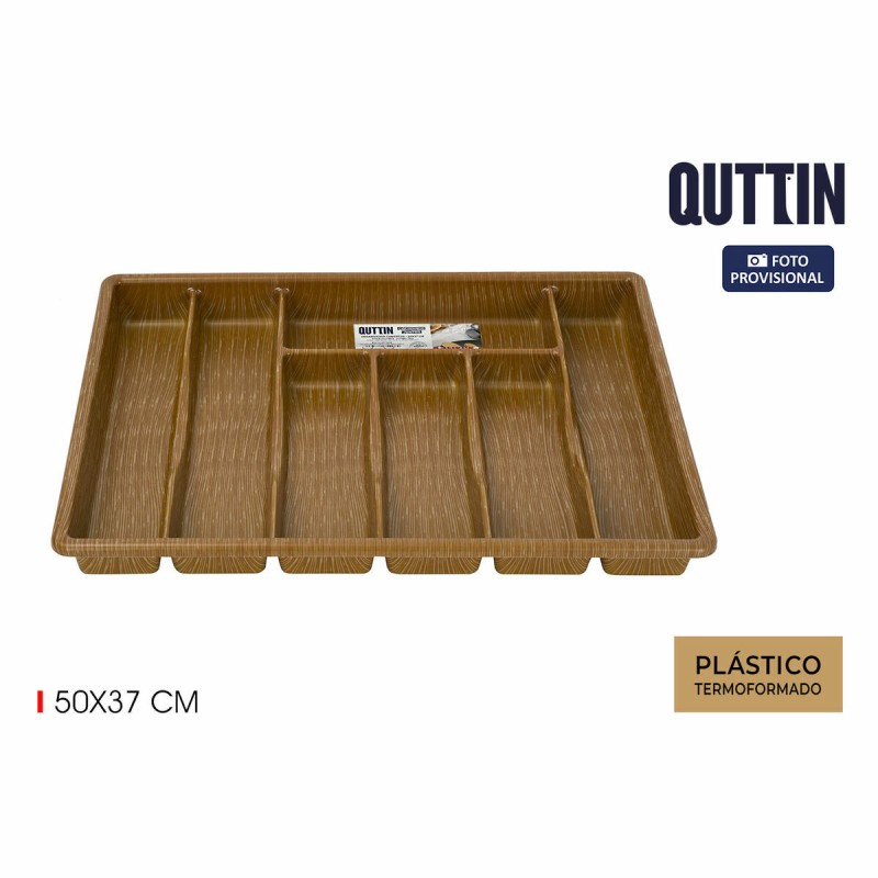 Range-couverts Quttin 50 x 37 cm Thermoplastique (12 Unités)