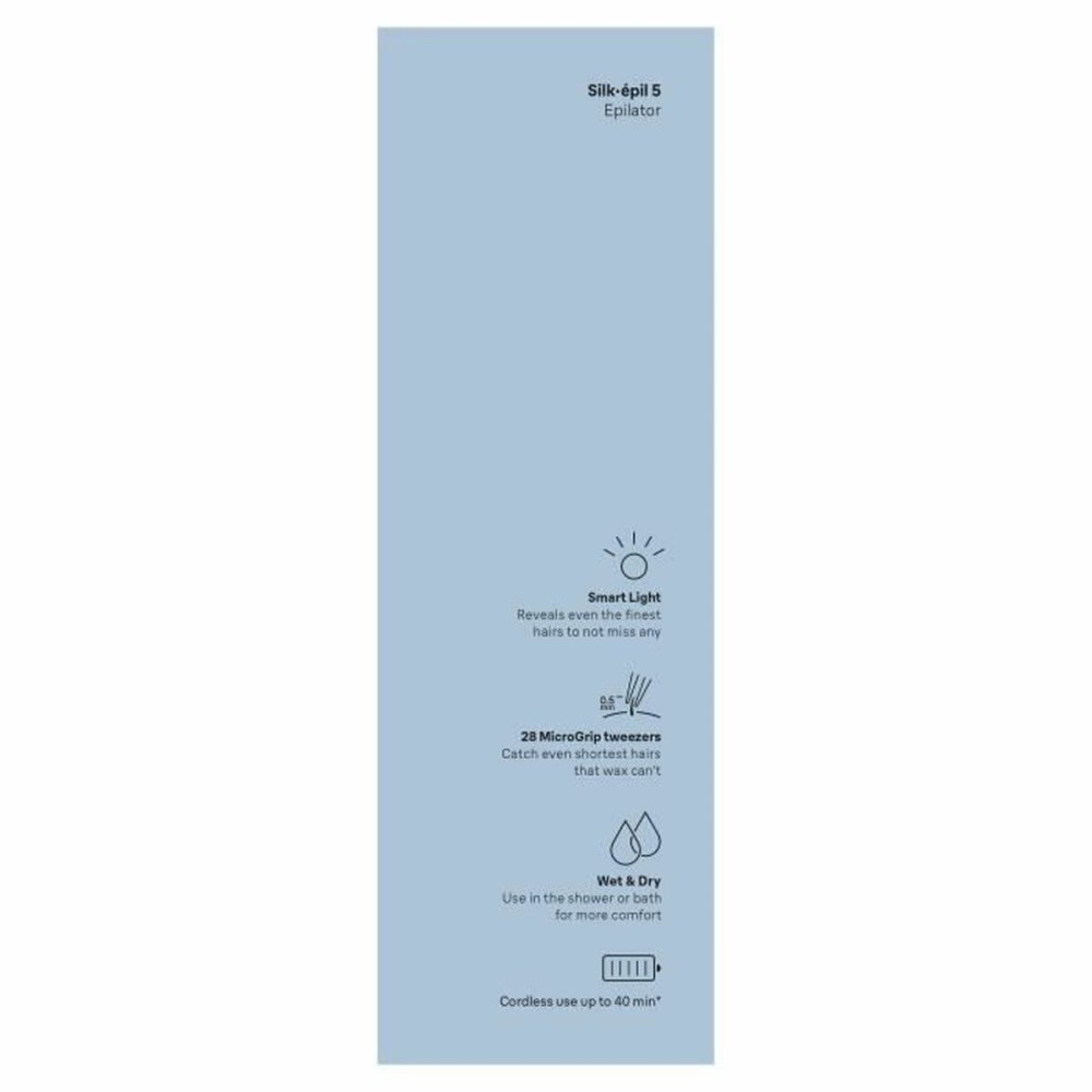 Elektrischer Epilierer Braun Silk Epil 5 Weiß