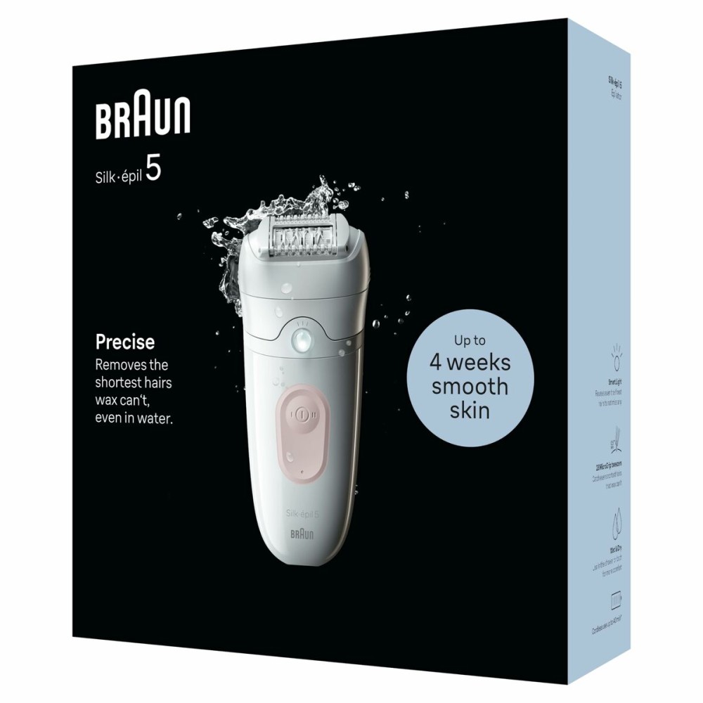 Elektrischer Epilierer Braun Silk Epil 5 Weiß