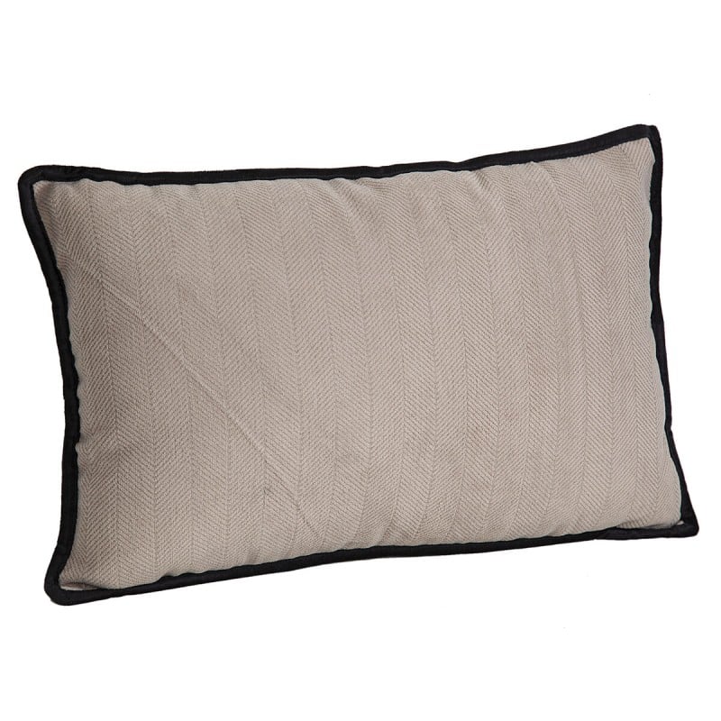 Cushion Romimex Beige 30 x 10 x 50 cm