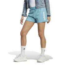 Damen-Sportshorts Adidas Linear Helles Aquamarin