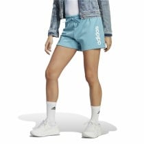 Short de Sport pour Femme Adidas Linear Cyan clair