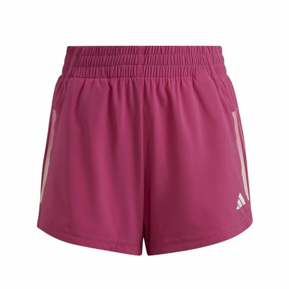 Sport Shorts for Kids Adidas 3 Stripes Dark pink