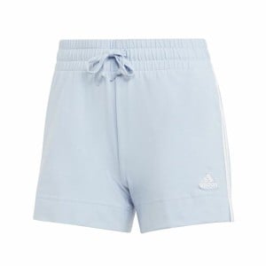 Damen-Sportshorts Adidas 3 Stripes Sj Hellblau